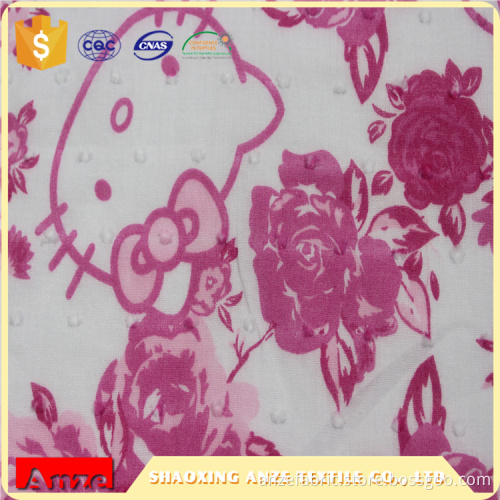 Hot sale Modern chicken cotton fabric loop back